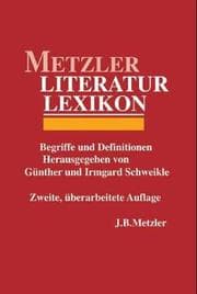 Tapa de Metzler Literaturlexikon