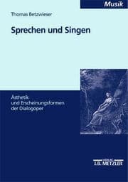Tapa de Sprechen und Singen