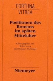 Tapa de Positionen des Romans im späten Mittelalter