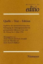 Tapa de Quelle, Text, Edition