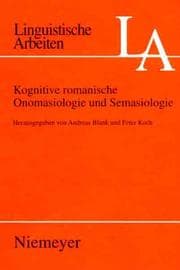 Tapa de Kognitive romanische Onomasiologie und Semasiologie