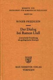 Tapa de Der Dialog bei Ramon Llull