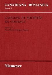 Tapa de Langues et sociétés en contact