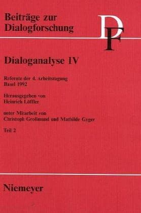 Tapa de Dialoganalyse IV