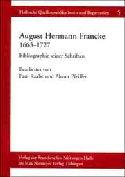 Tapa de August Hermann Francke, 1663-1727