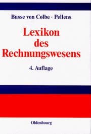 Tapa de Lexikon des Rechnungswesens