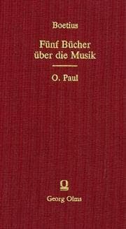 Tapa de Fünf Bücher über die Musik