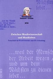 Tapa de Zwischen Musikwissenschaft und Musikleben