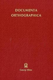 Tapa de Konrad Dudens orthographische Schriften