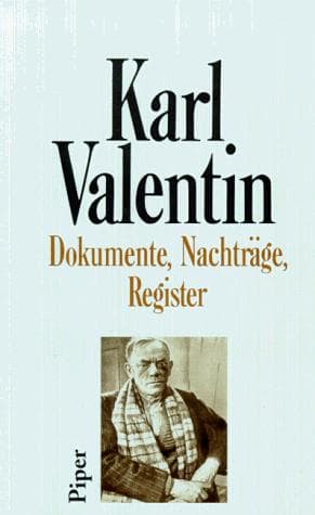 Tapa de Dokumente, Nachträge, Register
