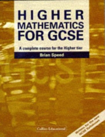 Tapa de Higher Mathematics for GCSE