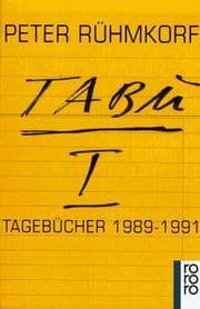 Tapa de TABU I. Tagebücher 1989 - 1991