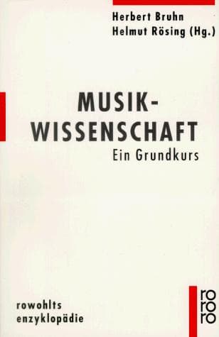Tapa de Musikwissenschaft