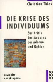 Tapa de Die Krise des Individuums