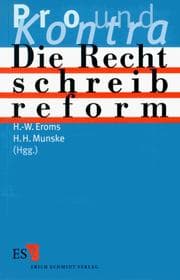 Tapa de Die Rechtschreibreform