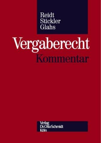 Tapa de Vergaberecht