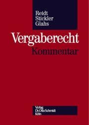 Tapa de Vergaberecht