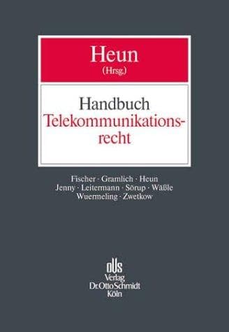Tapa de Handbuch zum Telekommunikationsrecht.