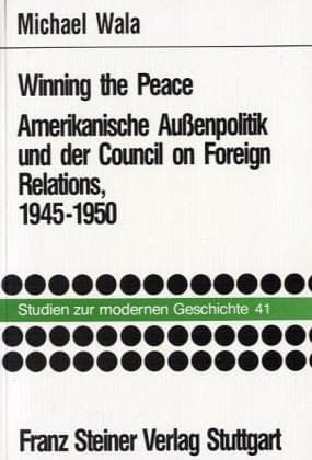 Tapa de Winning the peace