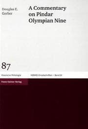 Tapa de A commentary on Pindar Olympian nine
