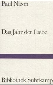 Tapa de Das Jahr der Liebe. Roman