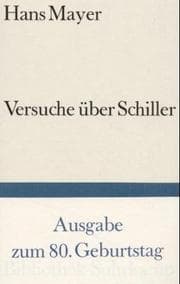 Tapa de Versuche über Schiller