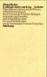 Tapa de Erzähl mir nichts vom Krieg