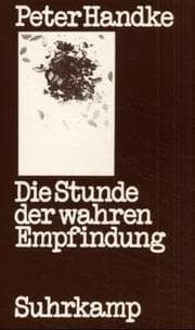 Tapa de Die Stunde der wahren Empfindung
