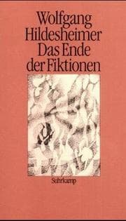Tapa de Das Ende der Fiktionen