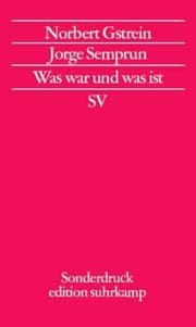 Tapa de Was war und was ist