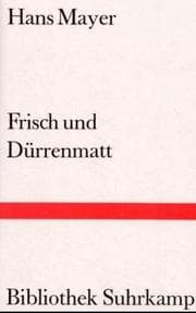 Tapa de Frisch und Dürrenmatt