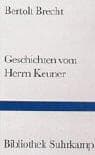 Tapa de Geschichten vom Herrn Keuner.