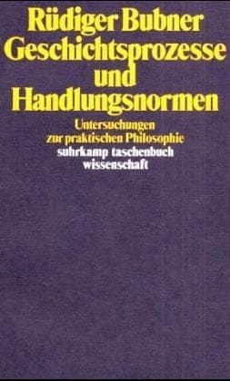 Tapa de Geschichtsprozesse und Handlungsnormen
