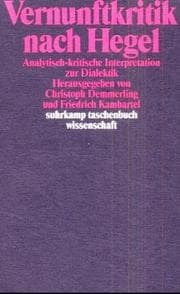 Tapa de Vernunftkritik nach Hegel