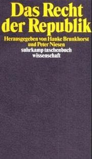 Tapa de Das Recht der Republik