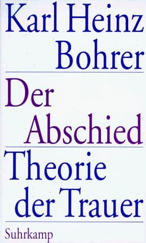 Tapa de Der Abschied