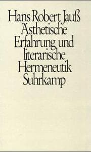 Tapa de Ästhetische Erfahrung und literarische Hermeneutik