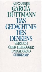 Tapa de Das Gedächtnis des Denkens