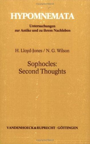 Tapa de Sophocles