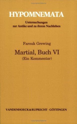 Tapa de Martial, Buch VI