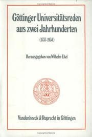 Tapa de Göttinger Universitätsreden aus zwei Jahrhunderten (1737-1934)