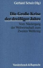 Tapa de Die Grosse Krise der dreissiger Jahre