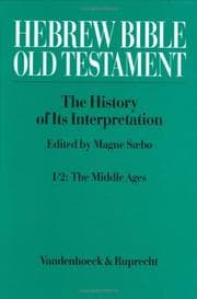 Tapa de Hebrew Bible / Old Testament I : From the Beginning to the Middle Ages . Part 2