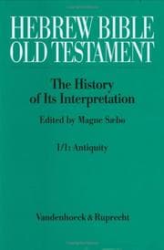 Tapa de Hebrew Bible, Old Testament
