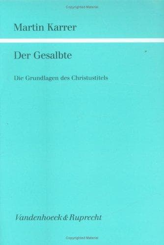 Tapa de Der Gesalbte