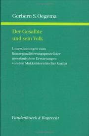 Tapa de Der Gesalbte und sein Volk
