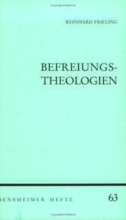 Tapa de Befreiungstheologien