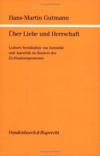 Tapa de Über Liebe und Herrschaft