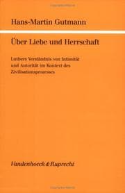 Tapa de Über Liebe und Herrschaft