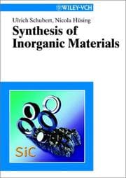 Tapa de Synthesis of inorganic materials